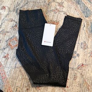 Lululemon Black Leopard Align